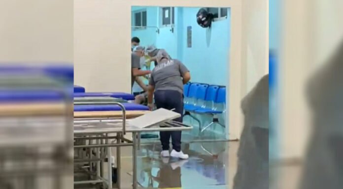 Água da chuva invade HGR pela milésima vez e causa transtorno a pacientes