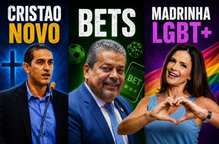 Imagem montada com IA