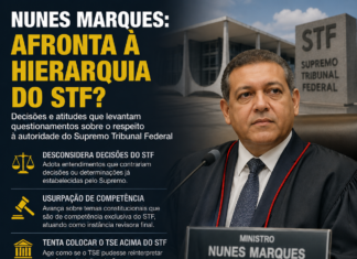 Nunes Marques pode decisir tema constitucional? NÃO PODE